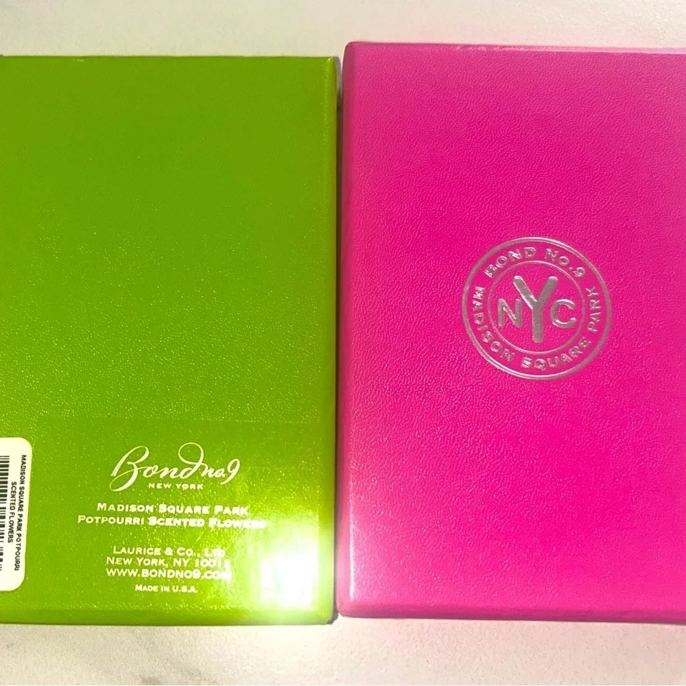 Bond No. 9 New York Pink and Silver Gift Box or Jewelry Organizer